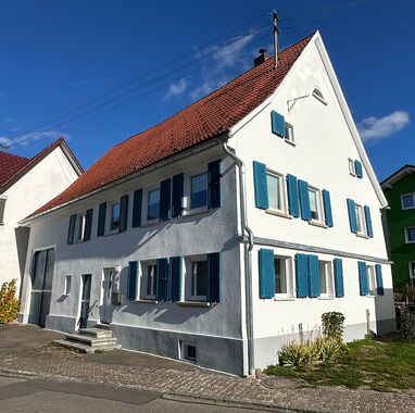 Außenansicht des Ferienhauses 1850 in Balgheim im Donaubergland im Landkreis Tuttlingen